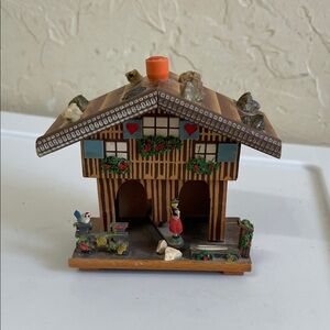Vintage Toggili weather house made in Germany